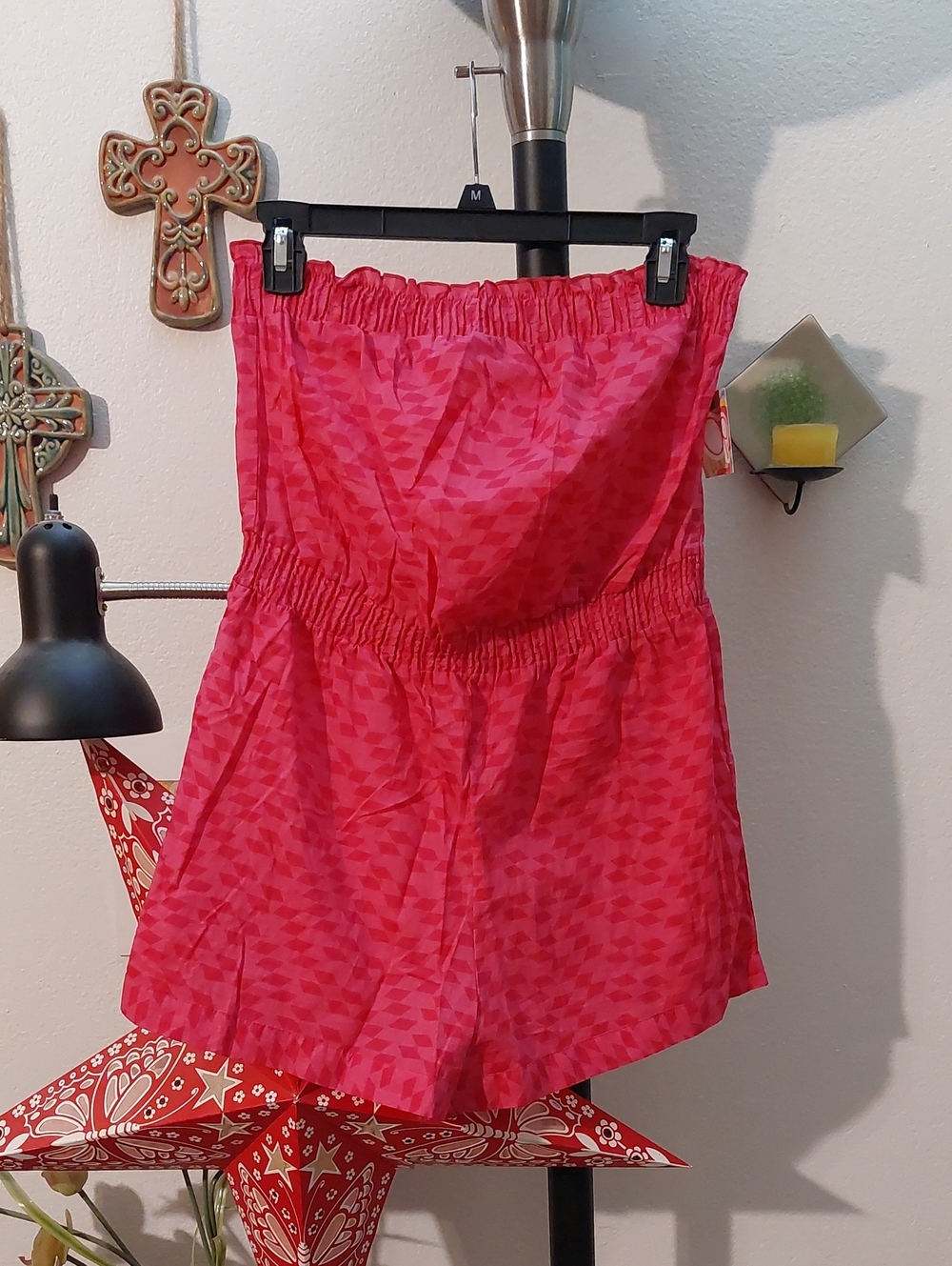 Hot Pink Romper